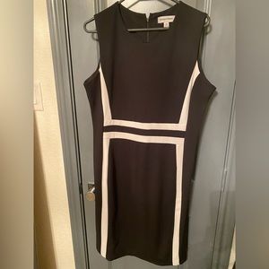 Super cute black and white dress. Size 16. Amazing condition!